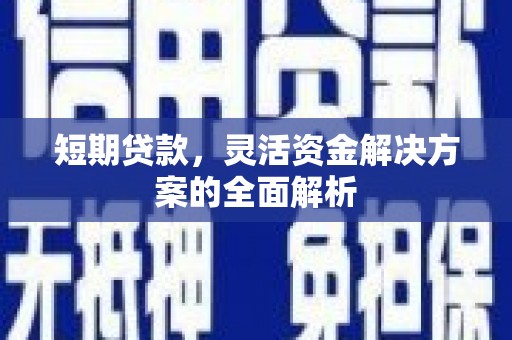 达孜短期贷款，灵活资金解决方案的全面解析
