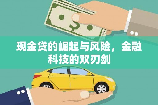 佳冬现金贷的崛起与风险，金融科技的双刃剑