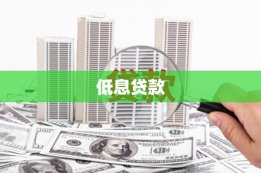 当涂低息贷款