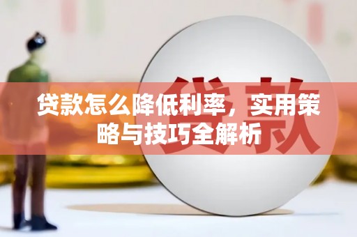 蒙山贷款怎么降低利率，实用策略与技巧全解析