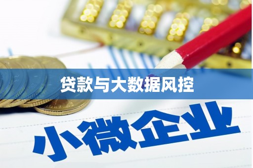 西畴贷款与大数据风控